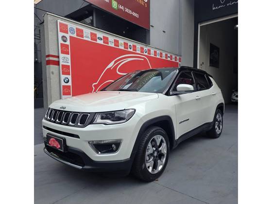 JEEP COMPASS 2.0 16V FLEX LIMITED AUTOMÁTICO JEEP COMPASS 2.0 16V FLEX LIMITED AUTOMÁTICO